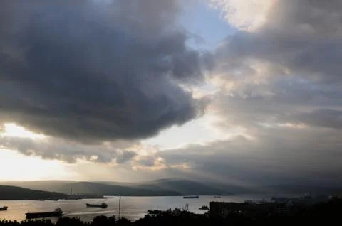 Kola bay Stock Photos
