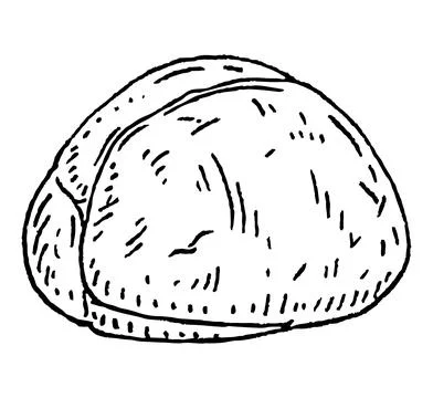 Kola nuts without shell. Vector engraving black vintage Stock Illustration