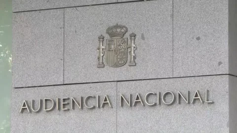 Koldo García's lawyer testifies over alleged attempt to bribe Carmen Pano, Madri Stock Footage 339565112