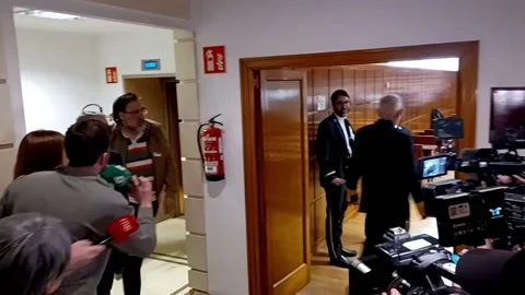 Koldo's brother refuses to testify before the Senate investigation committee, Ma Stock Footage 307432619