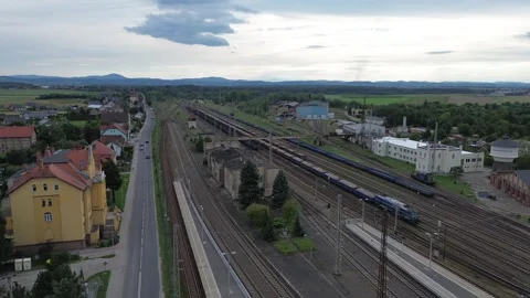  Koleje dolnoslaskie is a passenger train operator Stock Footage 281530096