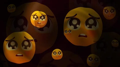 Koleksi Terbaru Emoji Background Loop Stock Footage 309460280