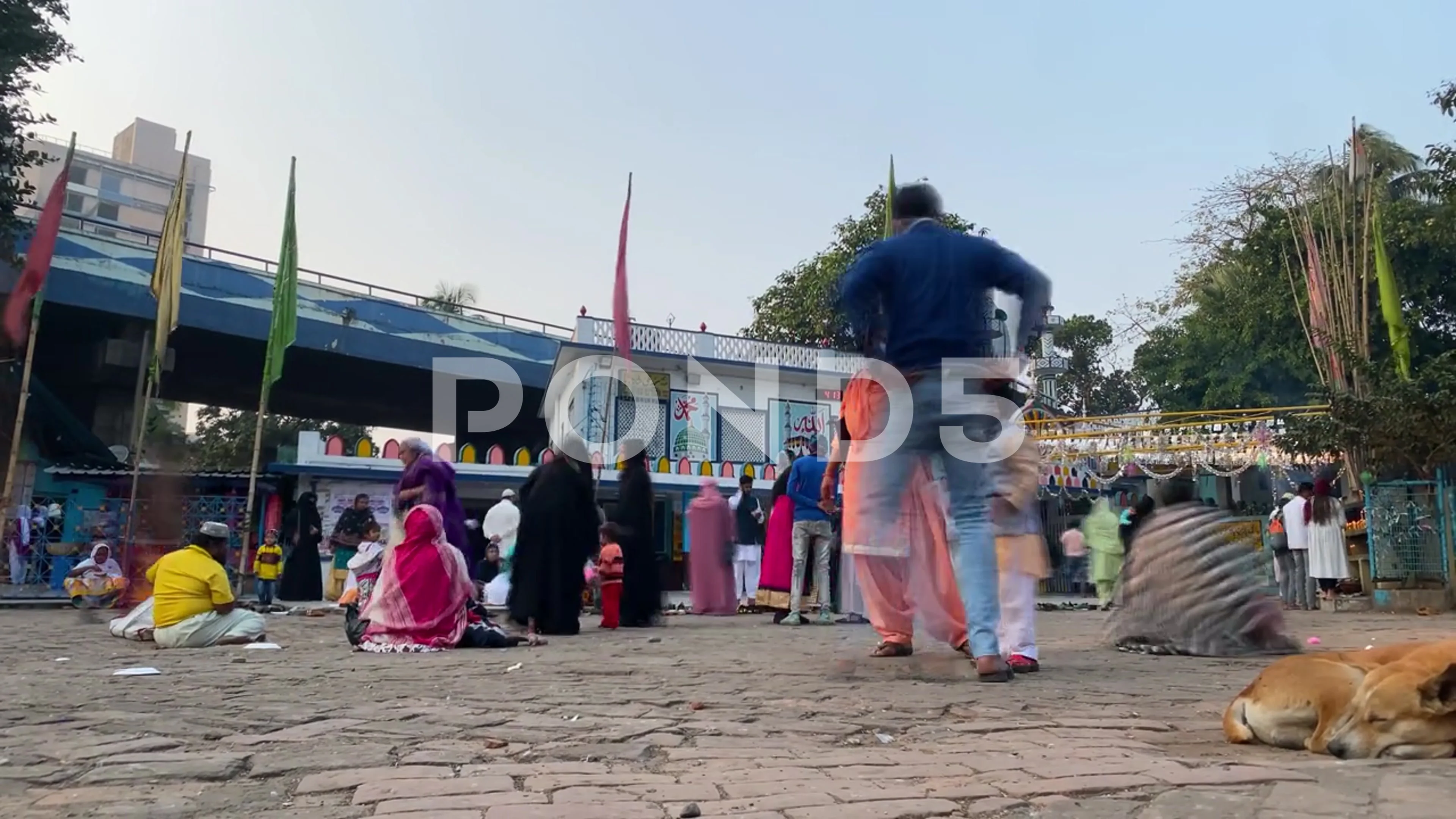 Kolkata : Timelapse video of Syed Baba Mazar and Masjid E Mazhar with