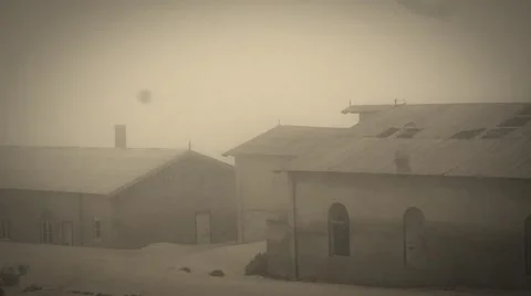 Kolmanskop ghost town Stock Footage 55588508