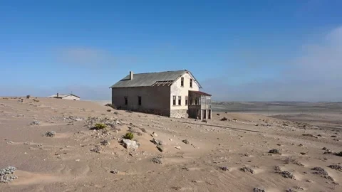 Kolmanskop House Vídeos de archivo 132819460