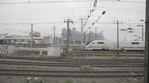 Köln Hbf (Cologne) Train station Stock Footage 132986120