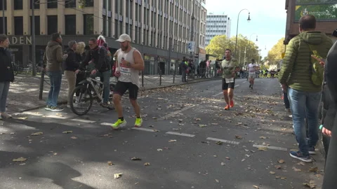 Köln Marathon 2024 / Cologne Marathon 2024 Stock Footage 287430573