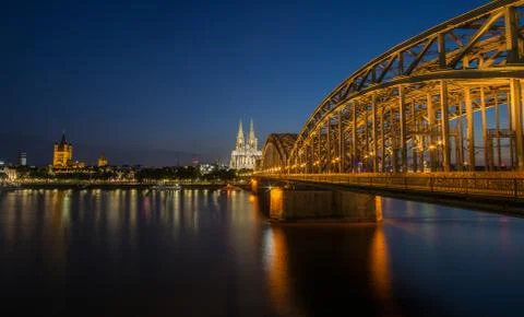 Köln Panorama Stock Photos