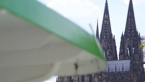Kölner Dom // Sommer Video stock 81176351