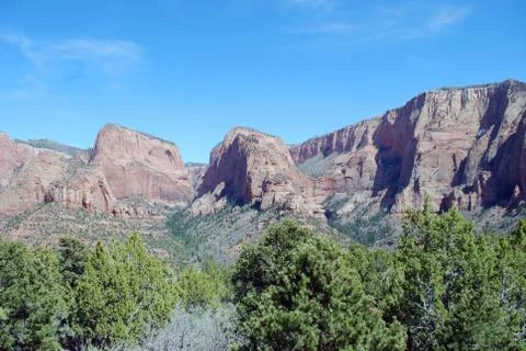 Kolob canyon Stock Photos