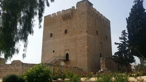 Kolossi Castle Stock Photos