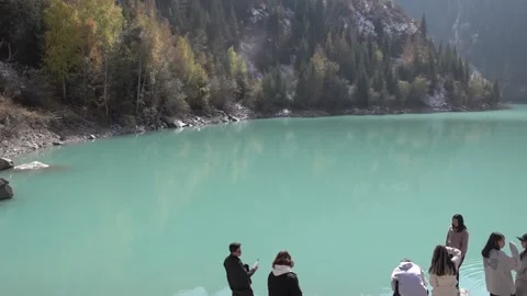 Kolsay Lake Stock Footage 178531035