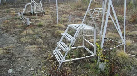 Kolyma hydroelectric Stock Footage 12439876