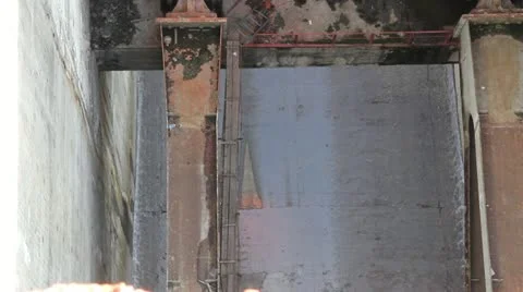 Kolyma hydroelectric Stock Footage 12440088