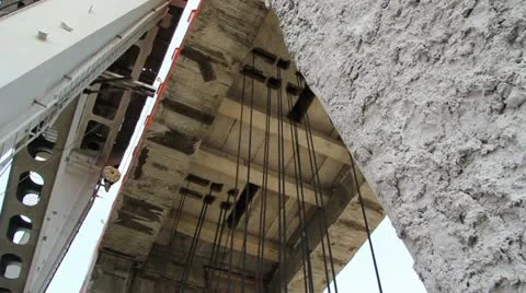 Kolyma hydroelectric Stock Footage 12440091