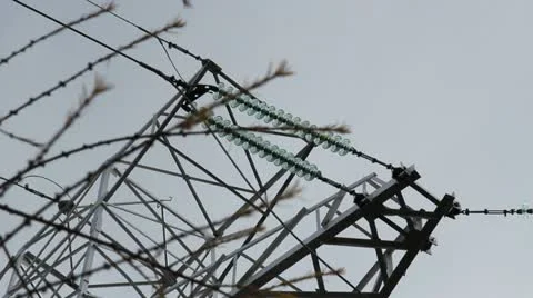Kolyma hydroelectric Stock Footage 12441117