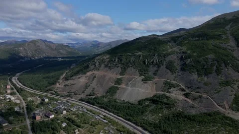KolymaHighway Stock Footage 173765460