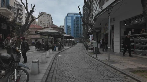 Komninon Square Thessaloniki Stock Footage 339164319