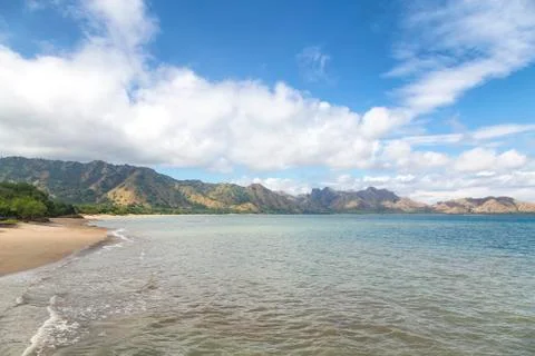 Komodo Landscape Stock Photos