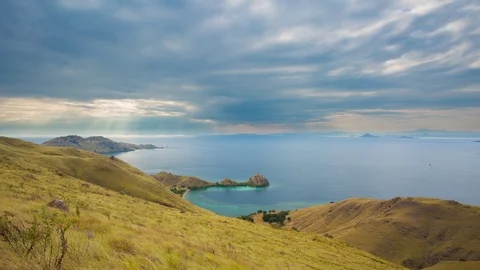Komodo National Park Timelapse Stock Footage 101839332