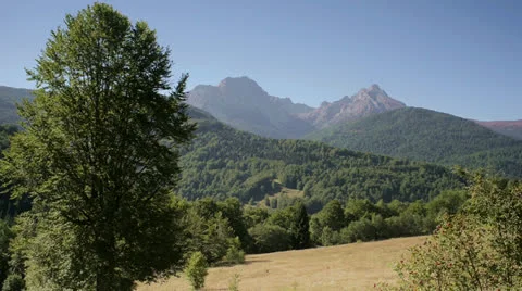 Komovi, mountain range Video stock 25358720