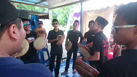 A kompang nosound Stock Footage 145799518