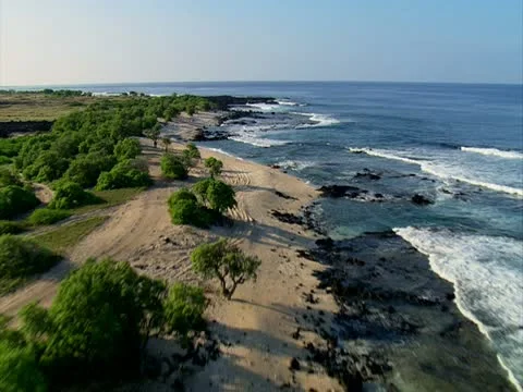 Kona Coastline Video stock 22242736