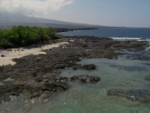 Kona Coastline Video stock 22243554