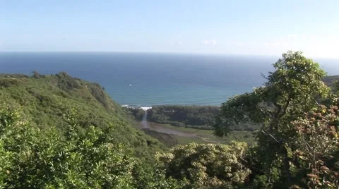 Kona Lookout Stock Footage 5240595