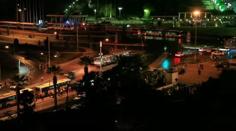 Konak square Stock Footage 12042257