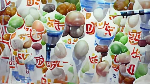 Konbini Background Animation Stock-Footage 195977647