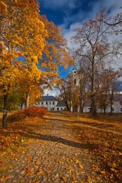Konevsky monastery Stock Photos