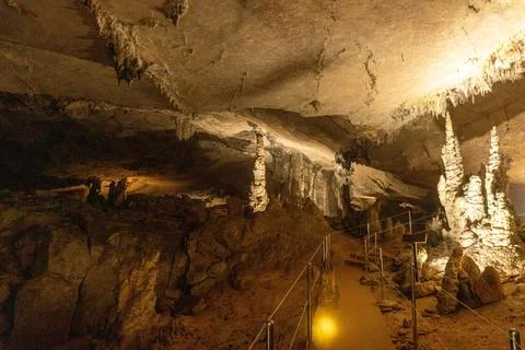 Kong lor cave, Thakhek loop, Laos Stock Photos