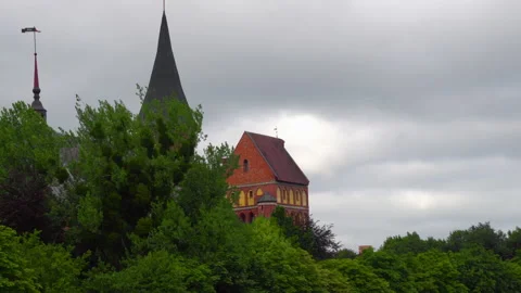 Konigsberg Cathedral Kaliningrad Stock Footage 138620009