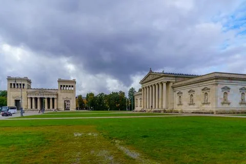 Konigsplatz square in Munich Stock Photos