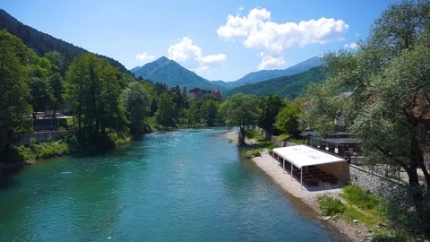 KONJIC RIVER Stock Footage 93612358
