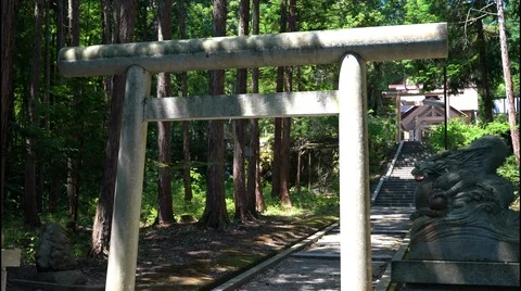 Kono and Manai Shrine in Kyoto Stock Footage 113797853