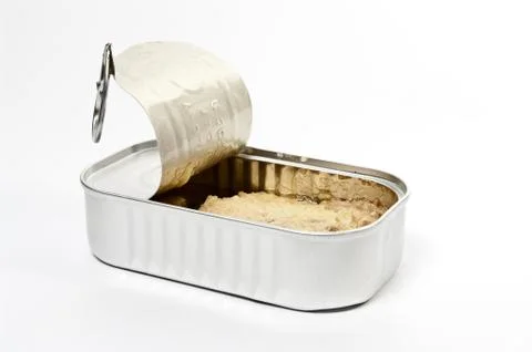 Konservendose mit Thunfisch Stock Photos