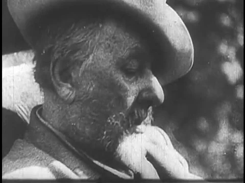 Konstantin Eduardovich Tsiolkovsky develops rocketry in Russia and Robert Stock Footage 75411157