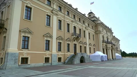 Konstantin Palace side Stock-Footage 112993086