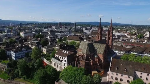 Konstanzer Münster, Konstanz, Bodensee, Germany Stock Footage 120959238