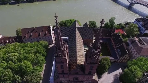 Konstanzer Münster, Konstanz, Bodensee, Germany Stock Footage 120959328