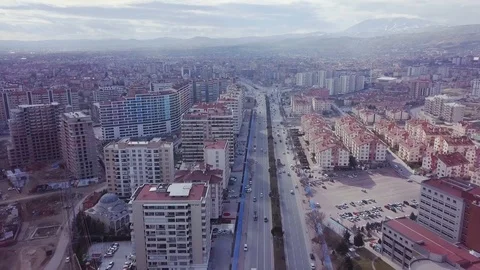 Konya city fly over Stock Footage 102867482