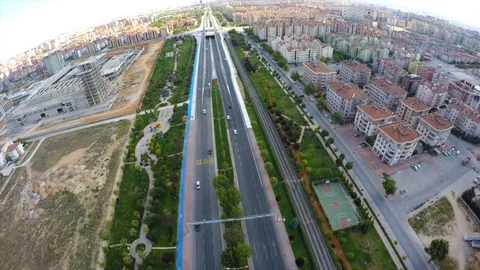 Konya city traffic Vídeo Stock 119909353