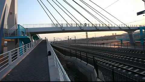 Konya, march 7, 2012, noon time: 12:00. tcdd (state railways of the republic  Video stock 10908221
