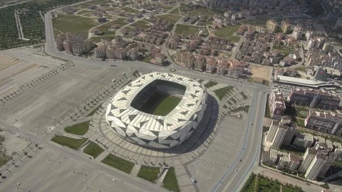 Konya Stadium 6 Stock Footage