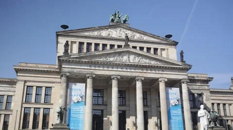 Konzerthaus on Gendarmenmarkt Stock Footage 67095019
