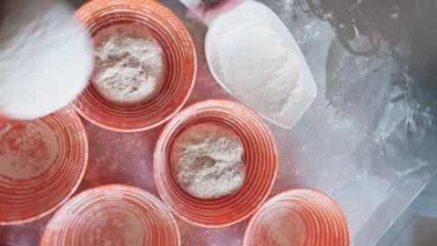 Kooking bread Stock Footage 289086861