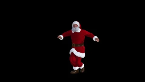 Kool Dancing Santa Video stock 116981837