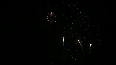 Koolina Fireworks Stock Footage 10583392